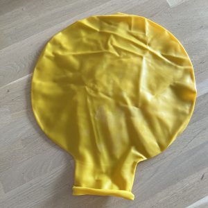 yellow climb in ballon