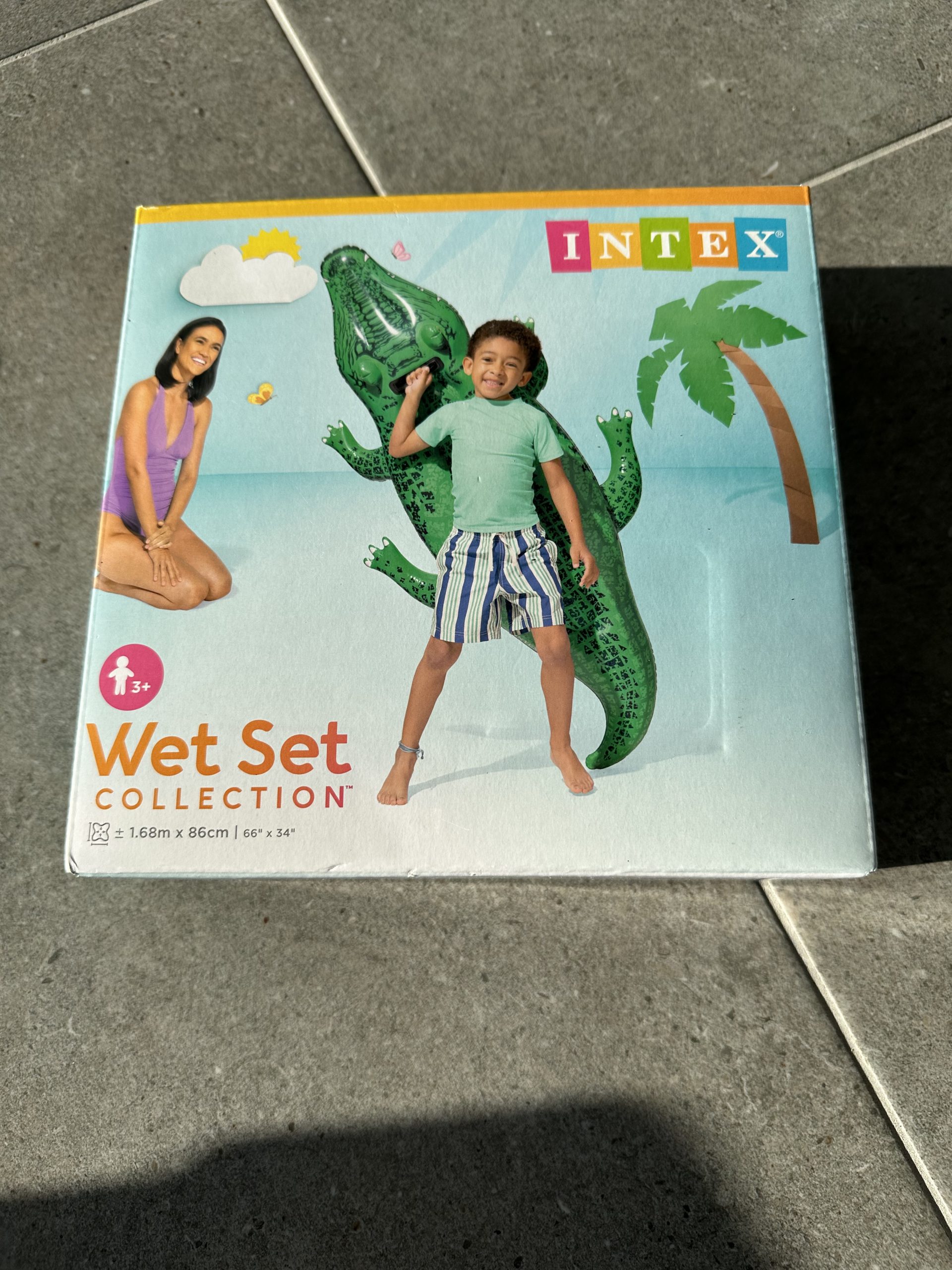 Inflatable Krokodile Kroko USED